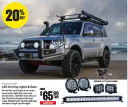 SuperCheap Auto Ridgeryder led driving lights & bars offer