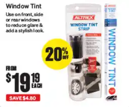 SuperCheap Auto Window Tint offer