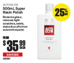 SuperCheap Auto AUTOGLYM Super Resin Polish offer