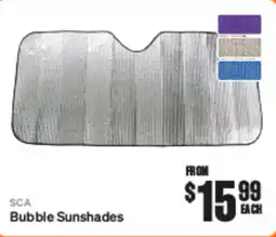 SuperCheap Auto SCA Bubble Sunshades offer