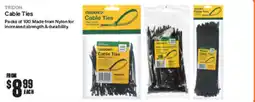 SuperCheap Auto Tridon cable ties offer