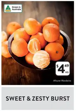 Foodworks Afourer Mandarins offer