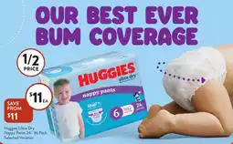 Foodworks Huggies Ultra Dry Nappy Pants Selected Varieties offer