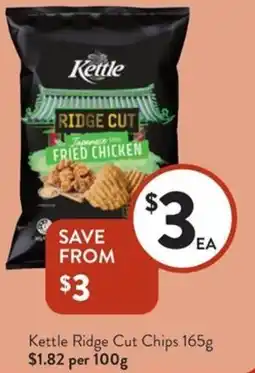 Foodworks Kettle Ridge Cut Chips offer