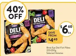 Foodworks Birds Eye Deli Fish Fillets offer