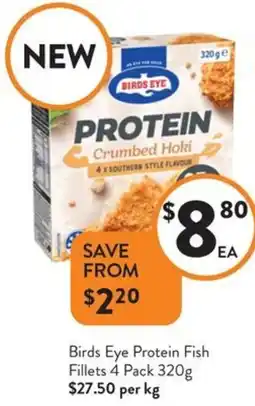 Foodworks Birds Eye Protein Fish Fillets offer