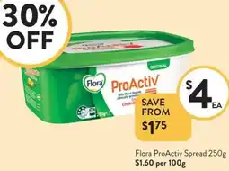 Foodworks Flora ProActiv Spread offer
