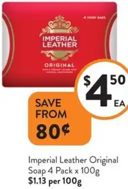 Foodworks Imperial Leather Original Soap offer