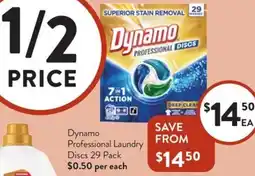 Foodworks Dynamo Professional Laundry Discs offer