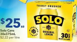 Ritchies Solo offer