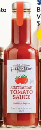 Ritchies Beerenberg Tomato Sauce offer