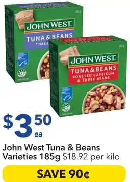 Ritchies John West Tuna & Beans Varieties offer