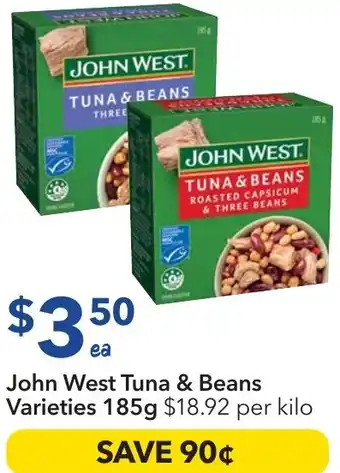 Ritchies John West Tuna & Beans Varieties offer
