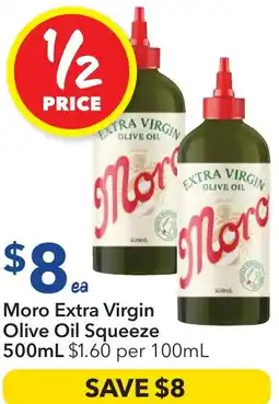 Ritchies Moro Extra Virgin Olive Oil Squeeze offer