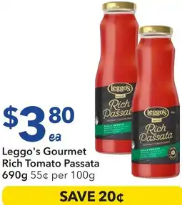 Ritchies Leggo's Gourmet Rich Tomato Passata offer