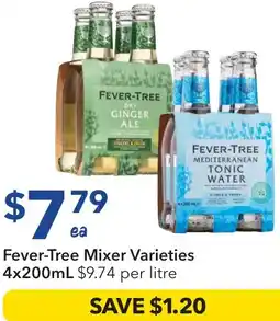 Ritchies Fever-Tree Mixer offer