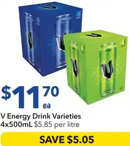 Ritchies V Energy Drink offer