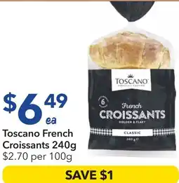 Ritchies Toscano French Croissants offer