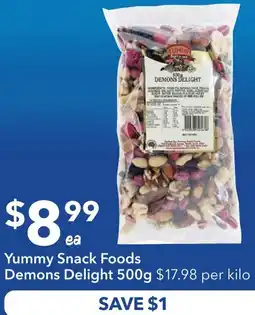 Ritchies Yummy Snack Foods Demons Delight offer