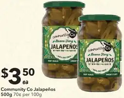 Ritchies Community Co Jalapeños offer