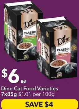 Ritchies Dine Cat Food offer