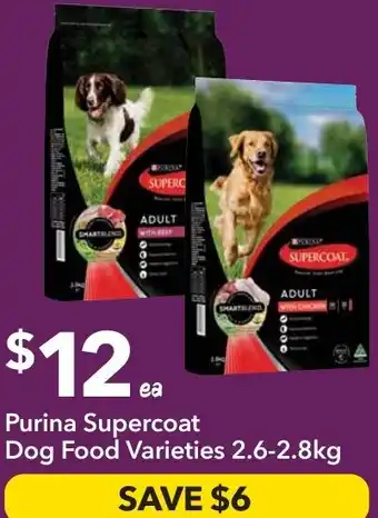Ritchies Purina Supercoat Dog Food Varieties offer