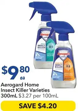 Ritchies Aerogard Home Insect Killer offer