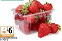 Supabarn Strawberries punnet offer