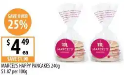 Supabarn Marcel's happy pancakes offer