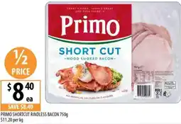 Supabarn Primo shortcut rindless bacon offer