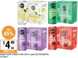 Supabarn Remedy sodaly prebiotic soda offer