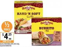 Supabarn Old el paso meal kits offer