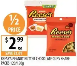 Supabarn Reese's peanut butter chocolate cups share packs offer