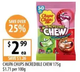 Supabarn Chupa chups incredible chew offer