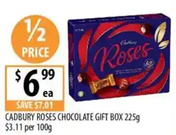 Supabarn Cadbury roses chocolate gift box offer