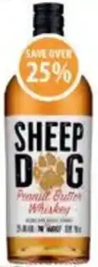 Supabarn Sheep dog-peanut butter whiskey offer