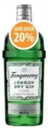 Supabarn Tanqueray gin offer