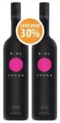 Supabarn Pink dot vodka offer