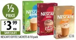 Supabarn Nescafe coffee sachets offer