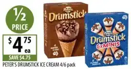 Supabarn Peter's drumstick ice cream offer