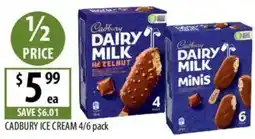 Supabarn Cadbury ice cream offer