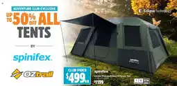 Anaconda Spinifex mawson eclipse 10 person tent offer