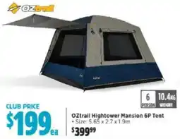 Anaconda Oztrail hightower mansion 6p tent offer