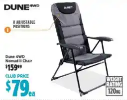 Anaconda Dune 4wd nomad ii chair offer