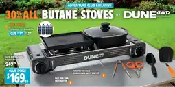 Anaconda Dune 4wd combi butane stove offer