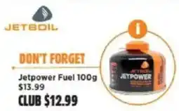 Anaconda Jetpower fuel offer