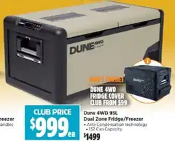 Anaconda Dune 4wd 75l dual zone fridge/freezer offer