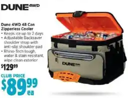 Anaconda Dune 4wd 48 can zipperless cooler offer