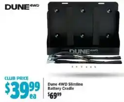 Anaconda Dune 4wd slimline battery cradle offer