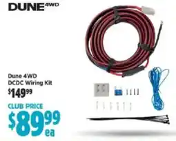 Anaconda Dune 4wd dcdc wiring kit offer